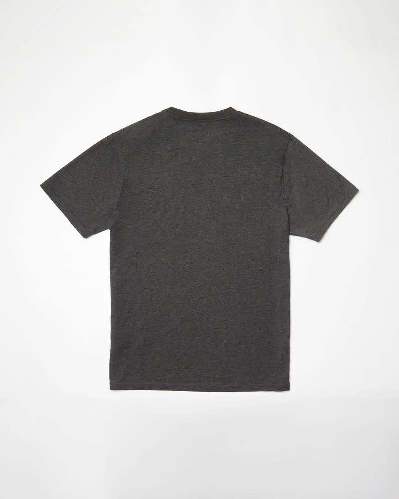 Circle Blanks T-Shirt - Heather Black