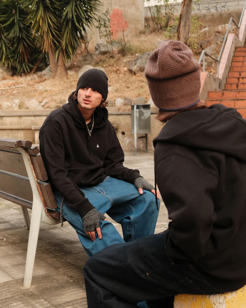 Single Stone Hoodie - Black