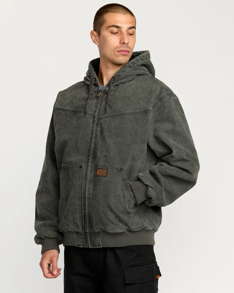 Hamilstorm Jacke - Rinsed Black