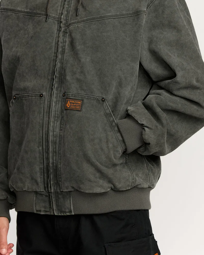 Hamilstorm Jacke - Rinsed Black