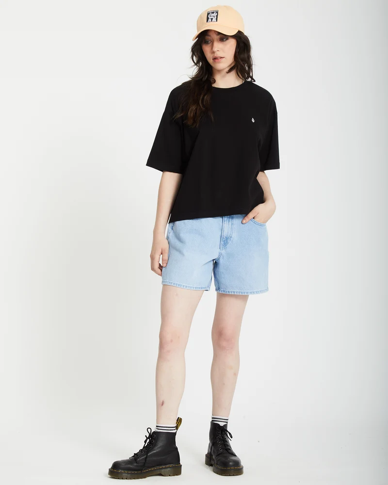 Stone Blanks Up T-Shirt - Black