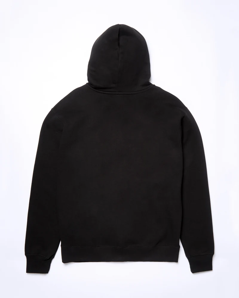 Single Stone Full Zip Hoodie - Black