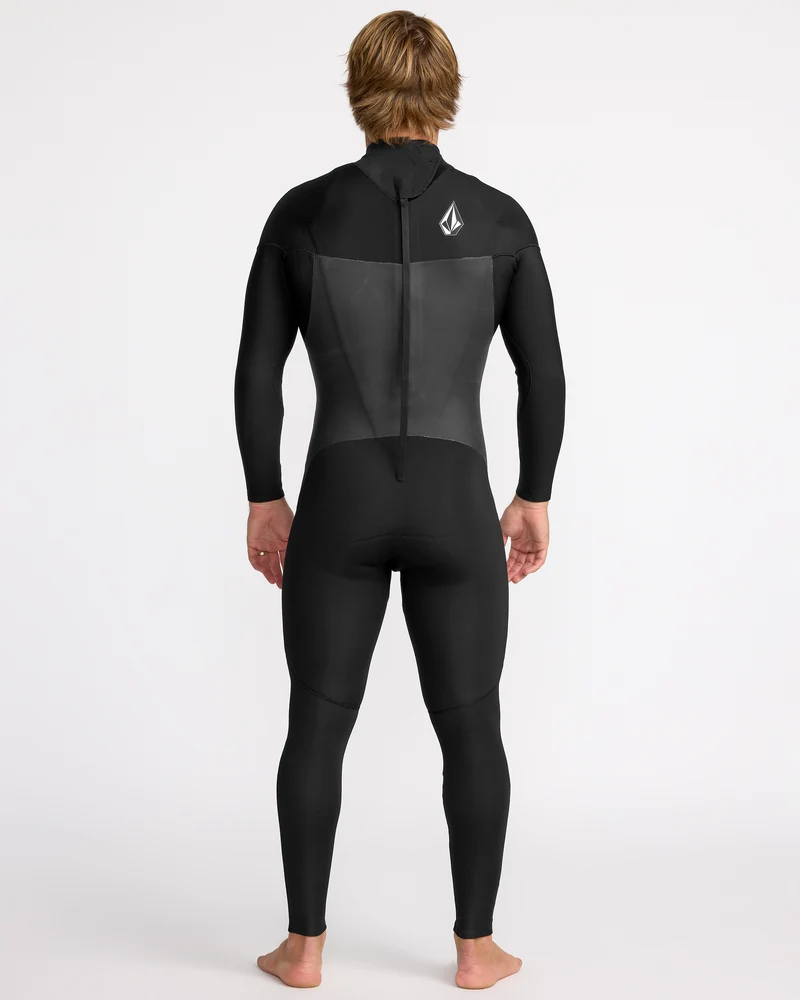 Modulator 3/2Mm Long Sleeve Back Zip Full Neoprenanzug - Black