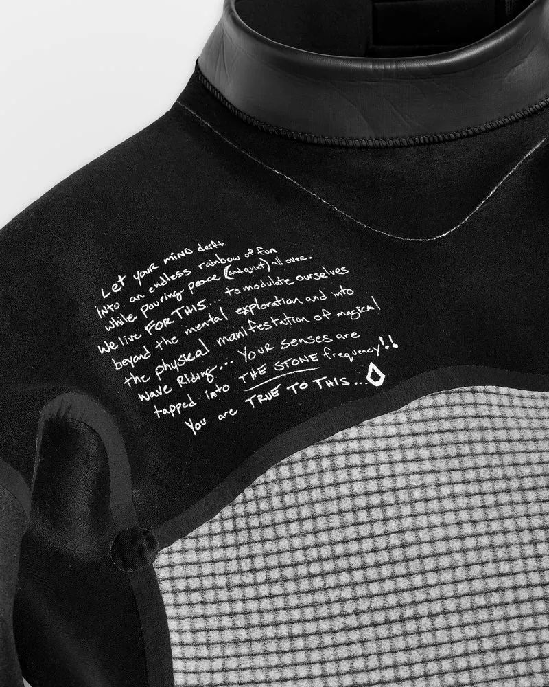 Modulator 3/2Mm Long Sleeve Back Zip Full Neoprenanzug - Black