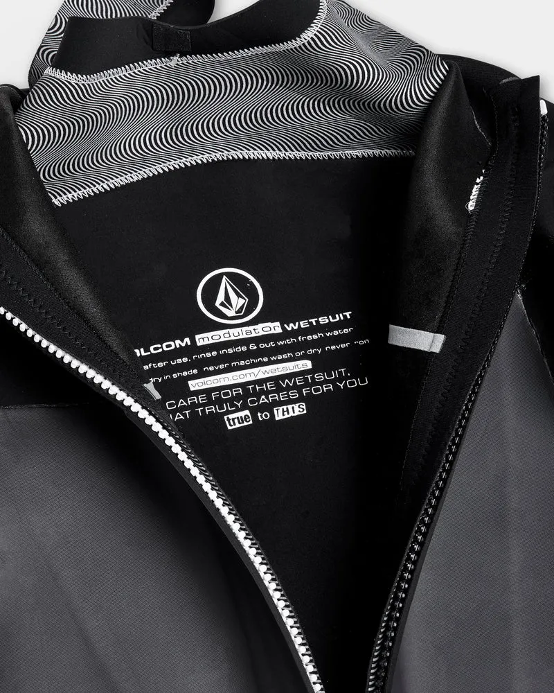 Modulator 3/2Mm Long Sleeve Back Zip Full Neoprenanzug - Black