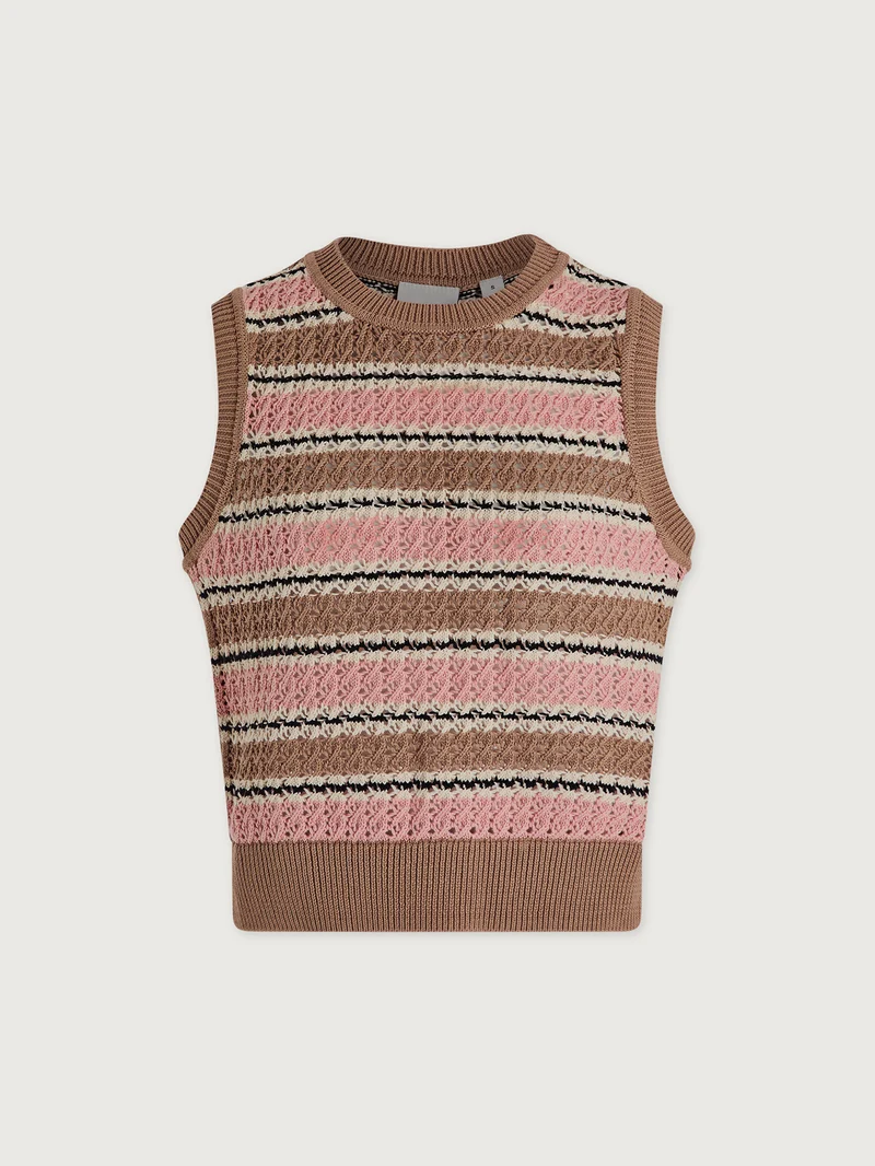 Deeley Stripe Stitch Tank