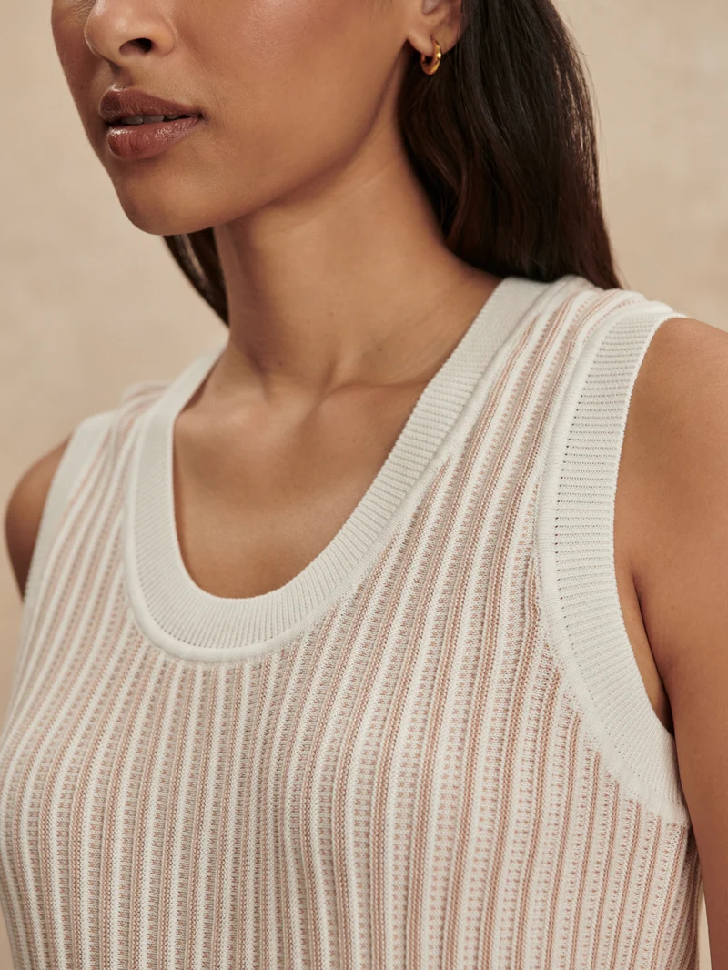 Aldcroft Stitch Knit Tank