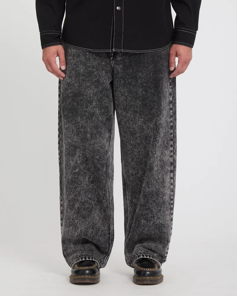 Chillow Jeans - Light Acid Black