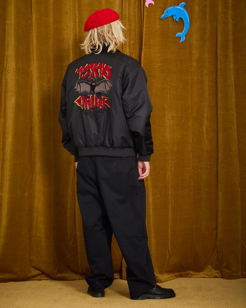 Ozzy Wendbare Bomberjacke - Black