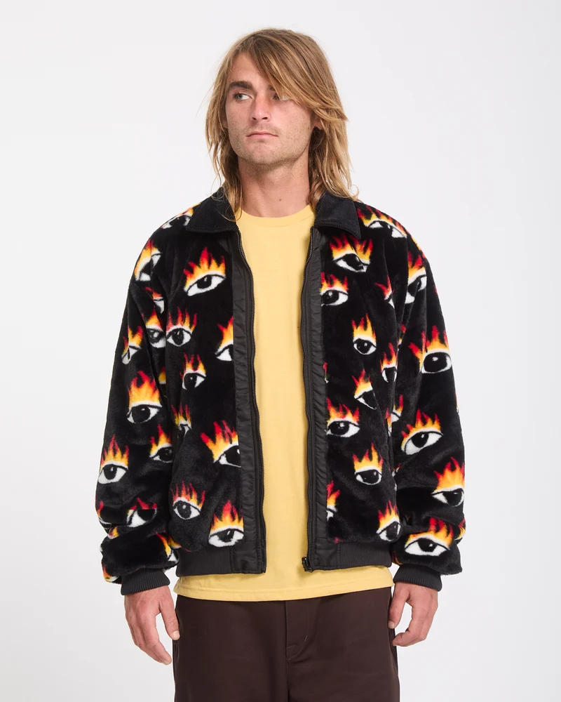 Ozzy Wendbare Bomberjacke - Black