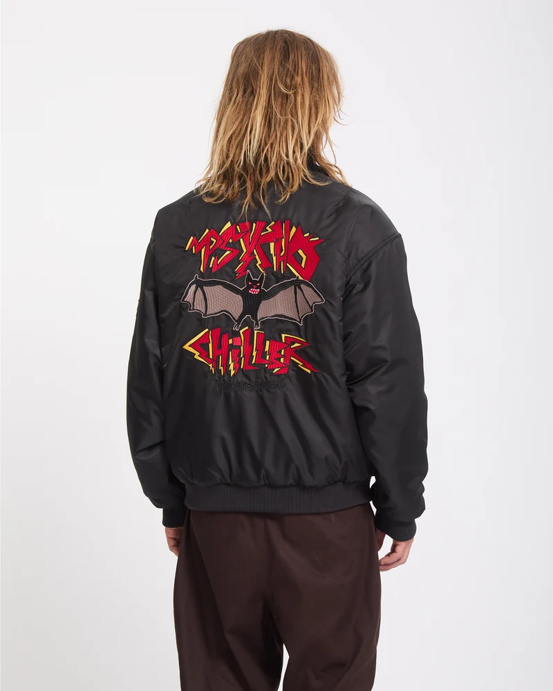 Ozzy Wendbare Bomberjacke - Black