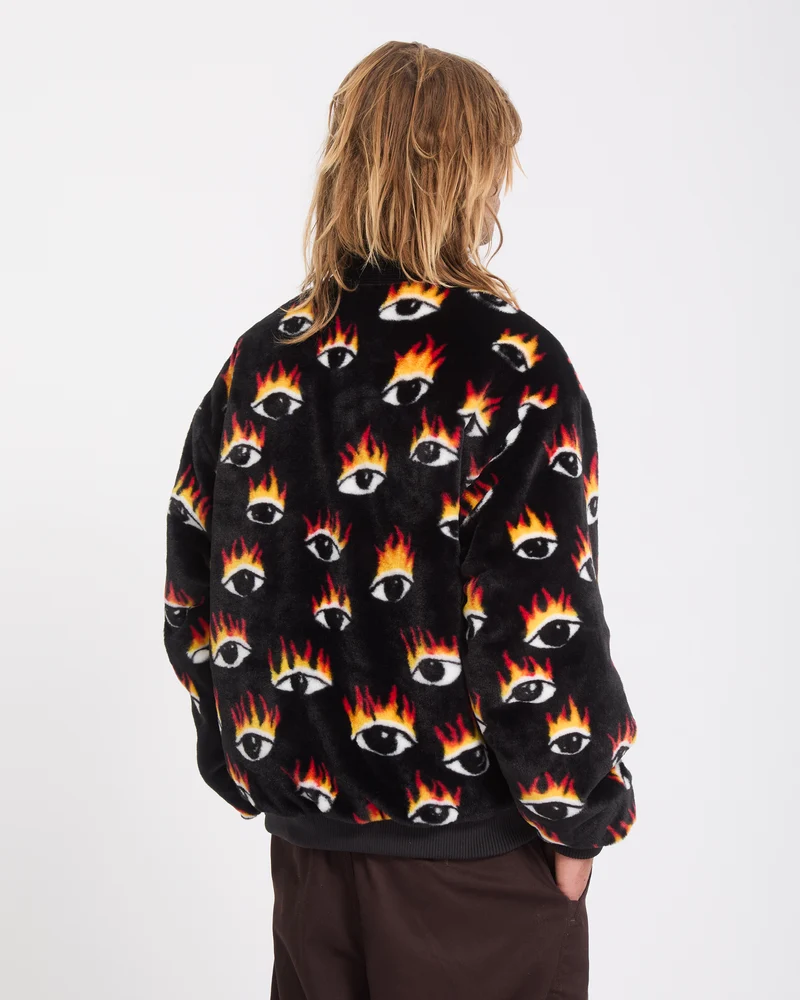 Ozzy Wendbare Bomberjacke - Black