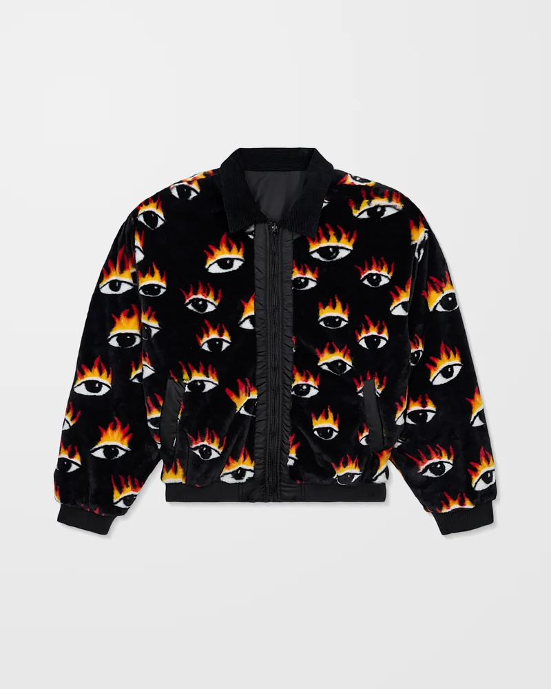 Ozzy Wendbare Bomberjacke - Black