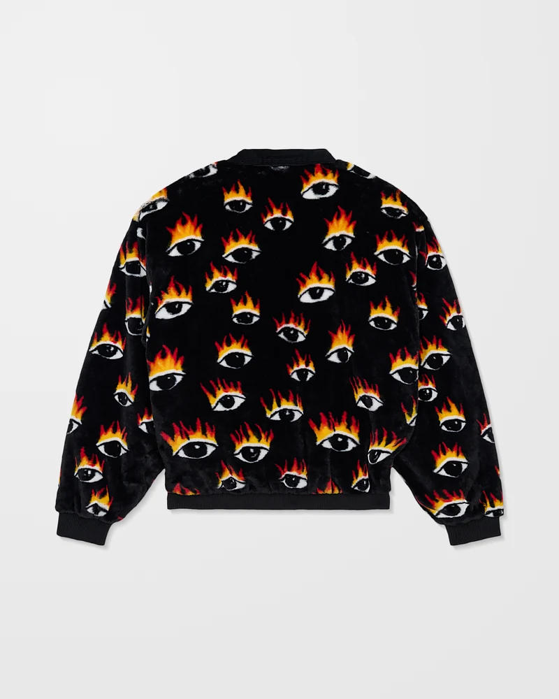 Ozzy Wendbare Bomberjacke - Black
