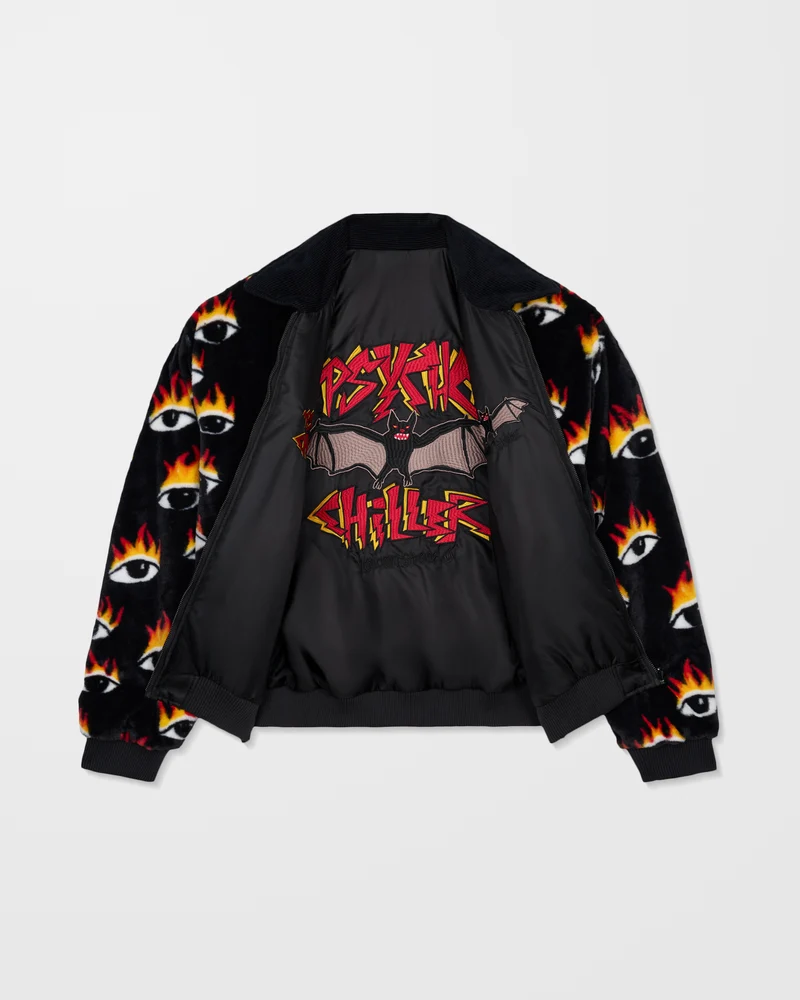 Ozzy Wendbare Bomberjacke - Black