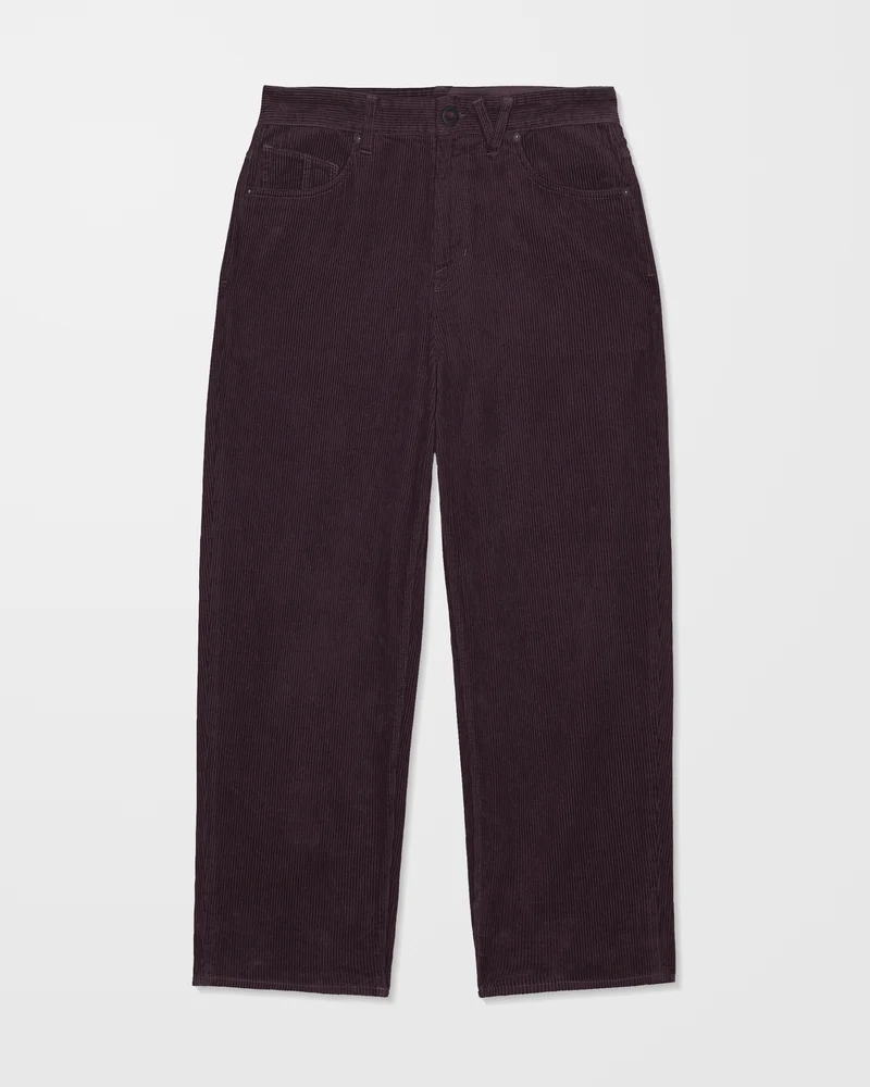 Billow Tapered Cordhose - Raisin