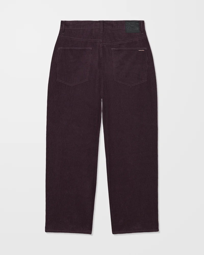 Billow Tapered Cordhose - Raisin
