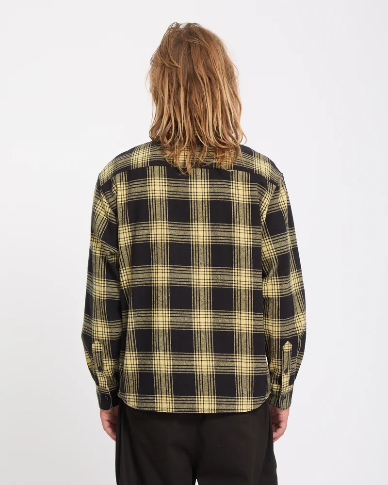 Ozzy Plaid Hemd - Mustard
