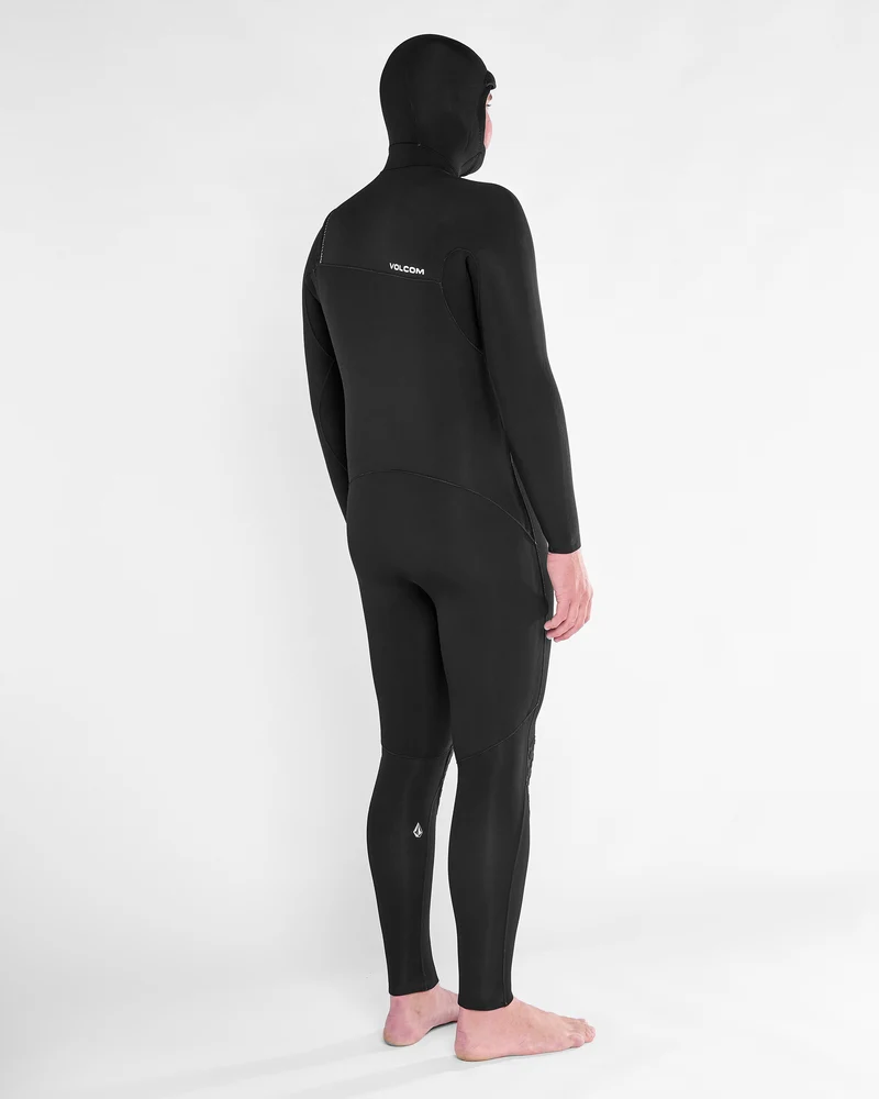 Modulator 4/3Mm Hooded Chest Zip Neoprenanzug - Black