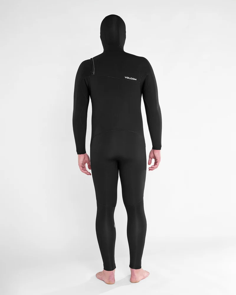 Modulator 4/3Mm Hooded Chest Zip Neoprenanzug - Black
