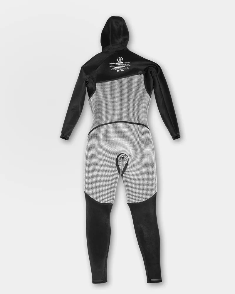 Modulator 4/3Mm Hooded Chest Zip Neoprenanzug - Black
