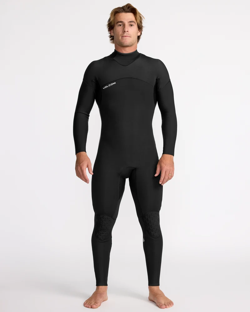 Modulator 4/3Mm Long Sleeve Back Zip Neoprenanzug - Black