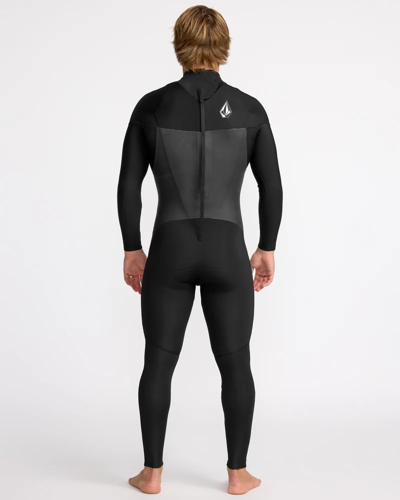 Modulator 4/3Mm Long Sleeve Back Zip Neoprenanzug - Black