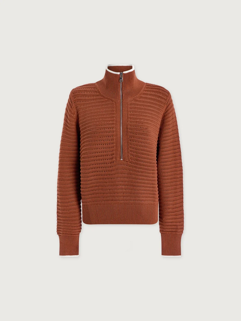 Morwenna Half Zip Knit
