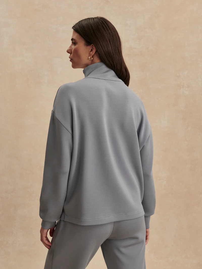 Arlene Zip Through Sweat