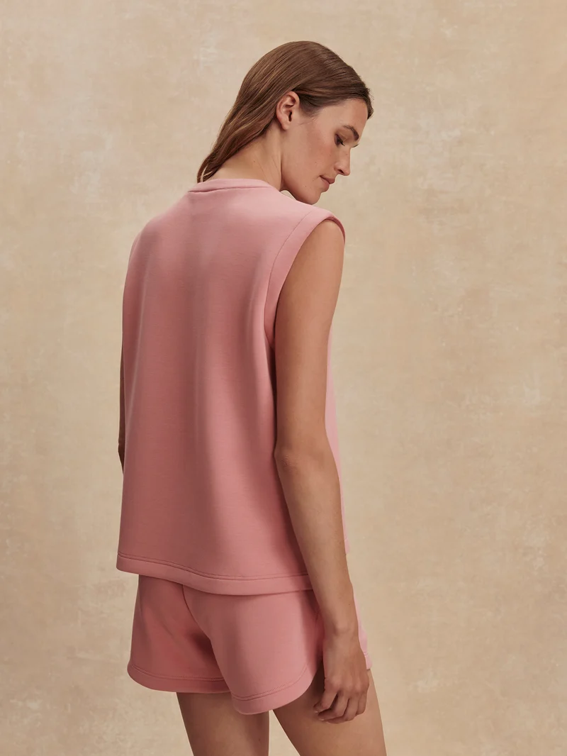 Simmons Half Zip Tank