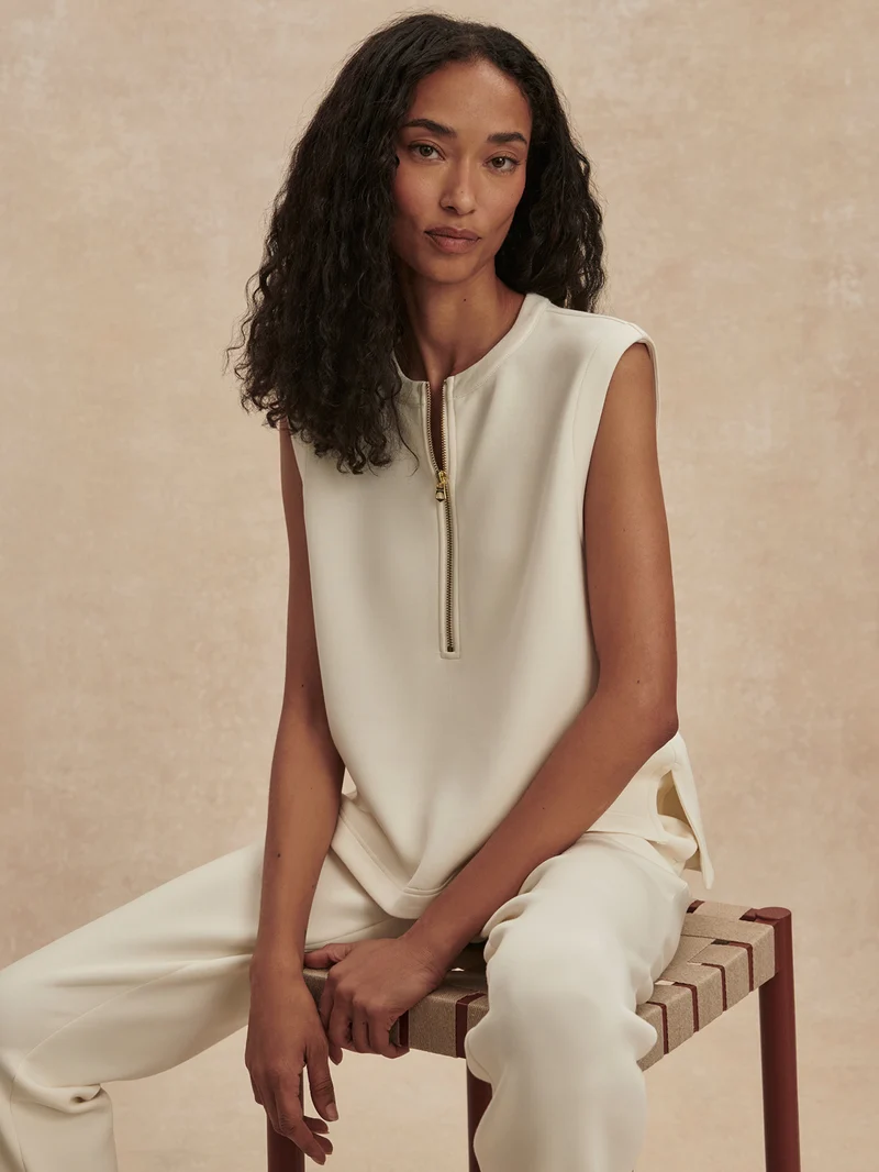 Simmons Half Zip Tank