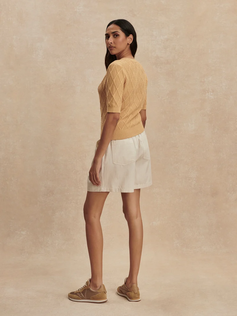 Merryn Diamond Knit Top