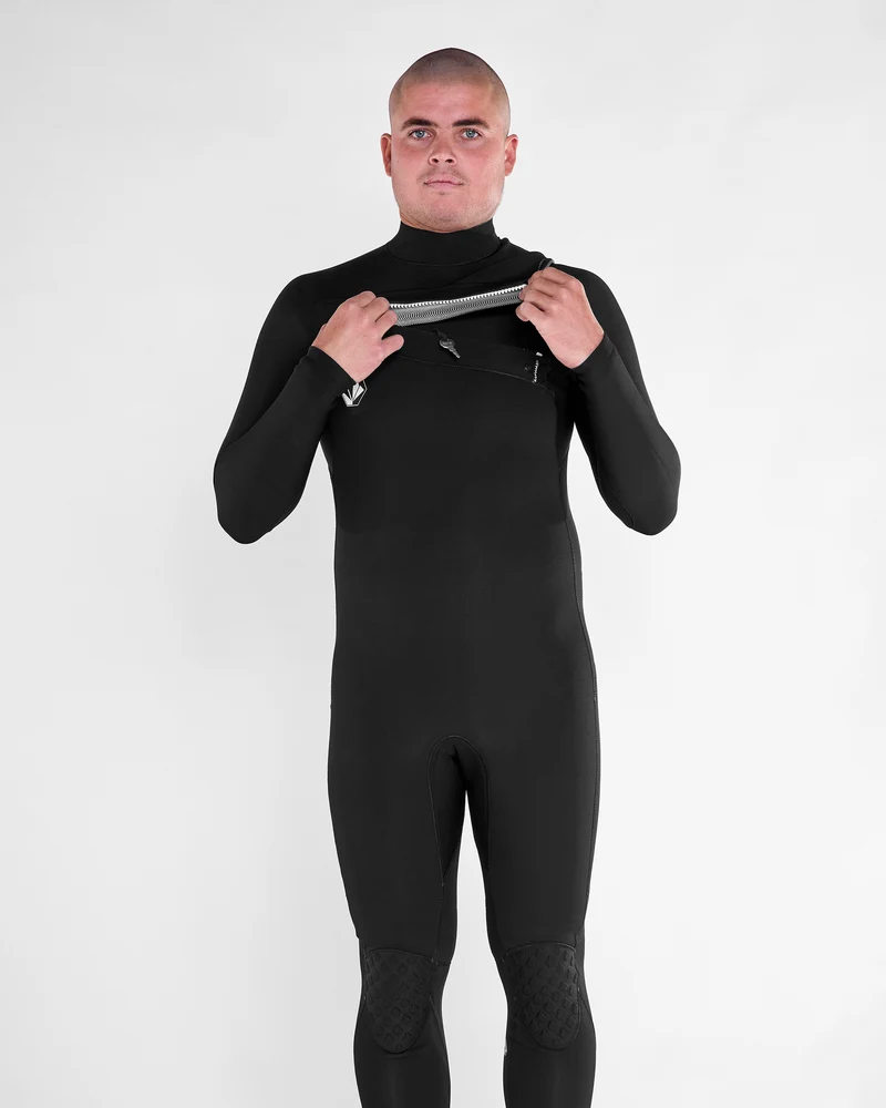Modulator 3/2Mm Chest Zip Full Neoprenanzug - Black