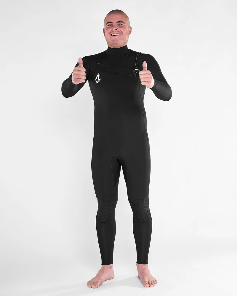 Modulator 3/2Mm Chest Zip Full Neoprenanzug - Black