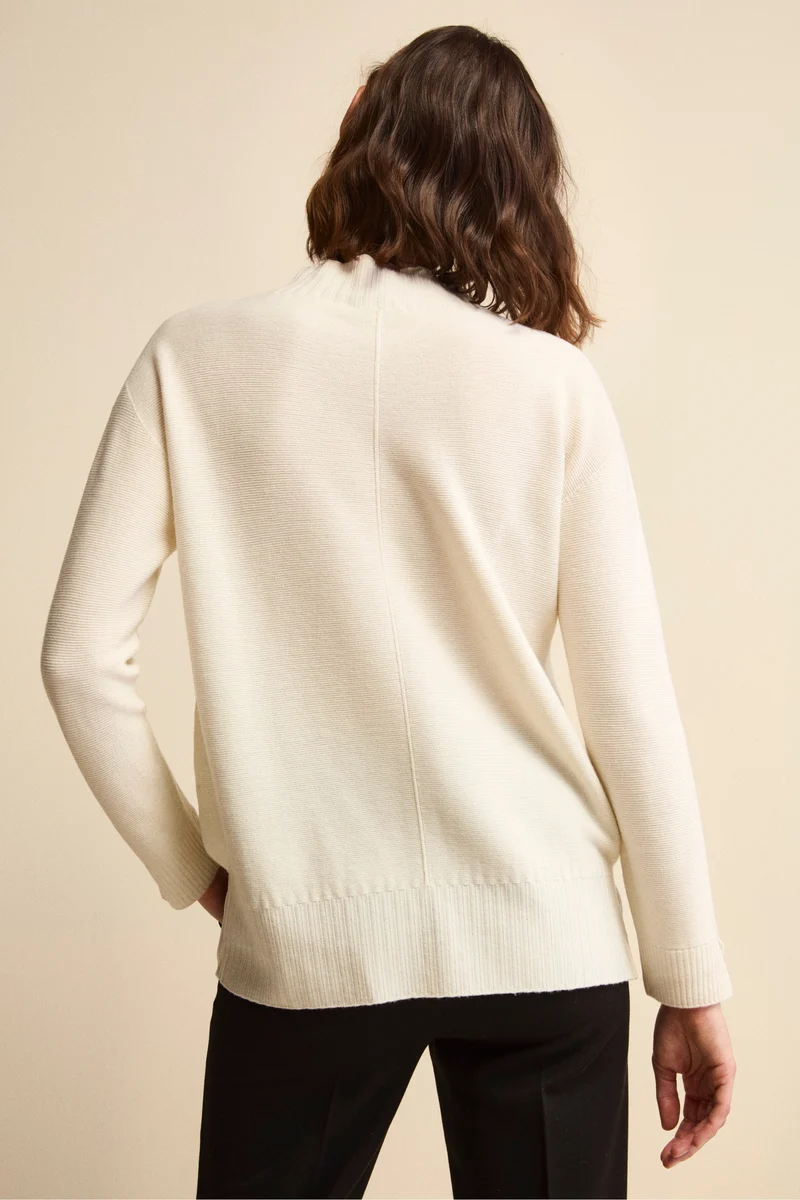Dolcevita Links in Lana Merino - BIANCO