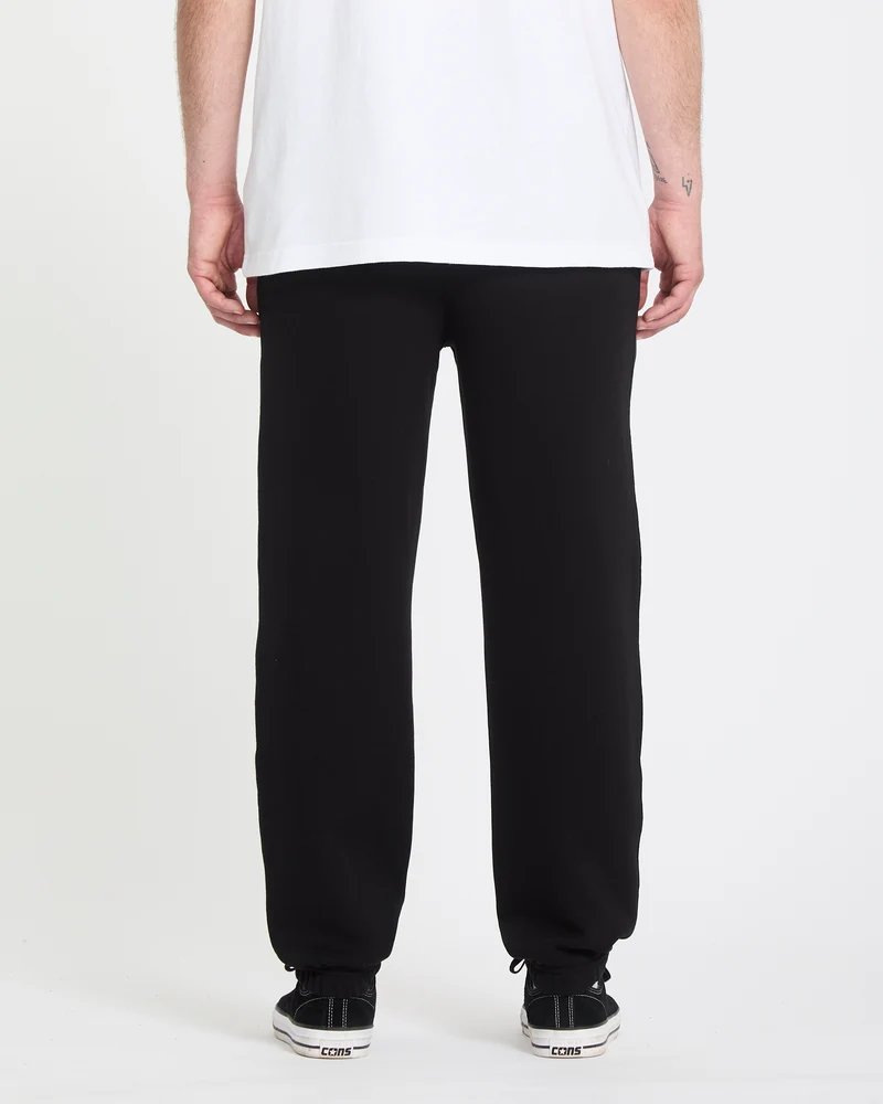 Single Stone Fleece Jogginghose - Black
