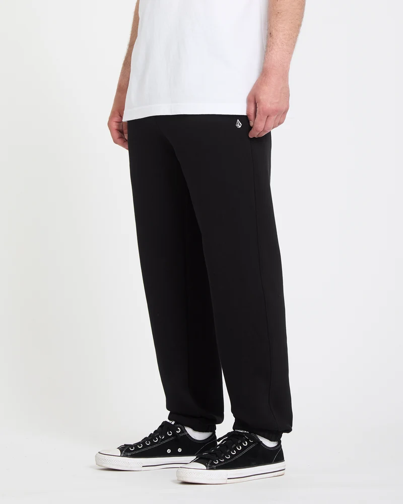 Single Stone Fleece Jogginghose - Black