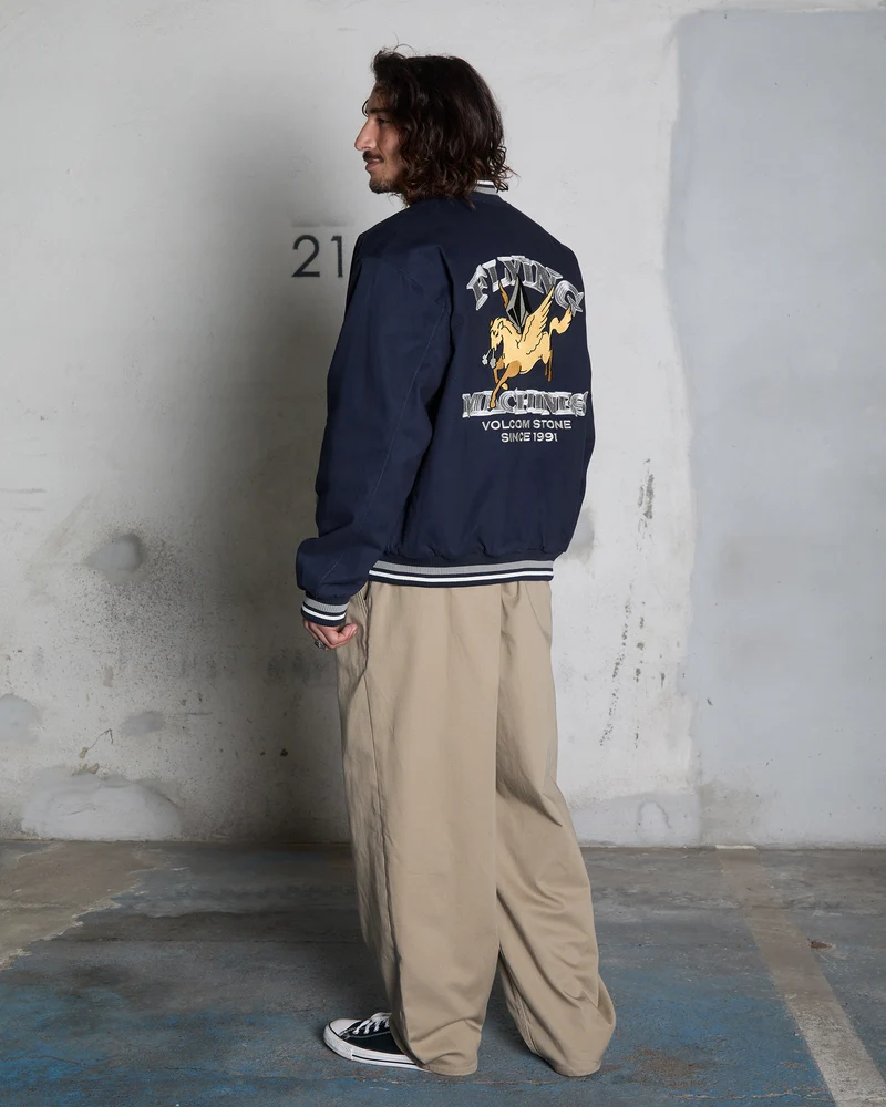Flying Machines Bomberjacke - Navy