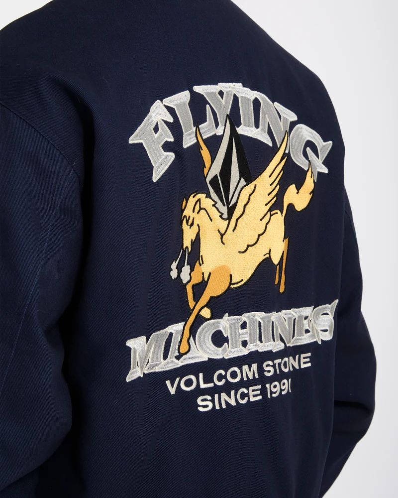 Flying Machines Bomberjacke - Navy