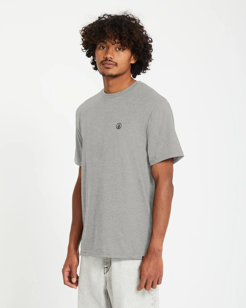 Circle Blanks T-Shirt - Heather Grey