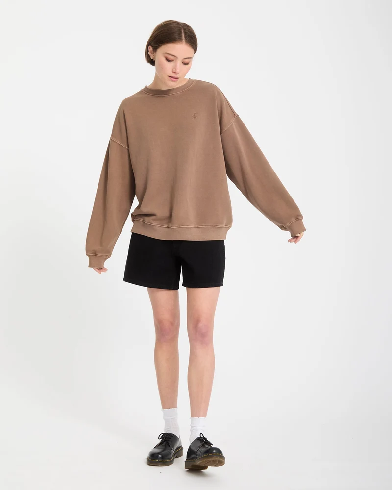 Stone Soft Sweatshirt - Pale Khaki