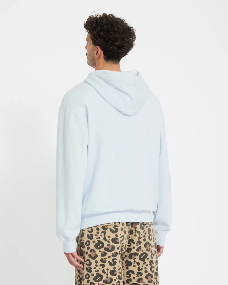 Single Stone Hoodie - Light Blue Acid