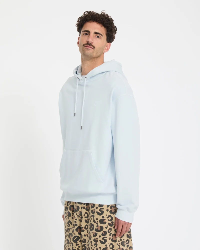 Single Stone Hoodie - Light Blue Acid