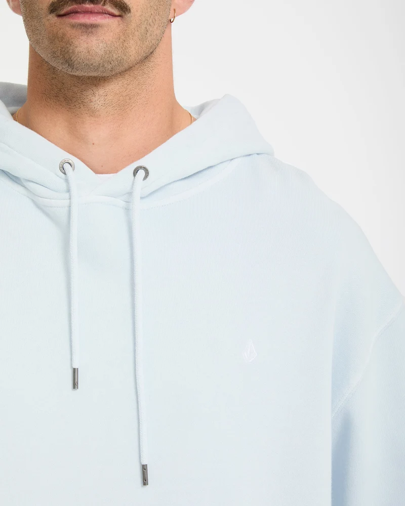 Single Stone Hoodie - Light Blue Acid