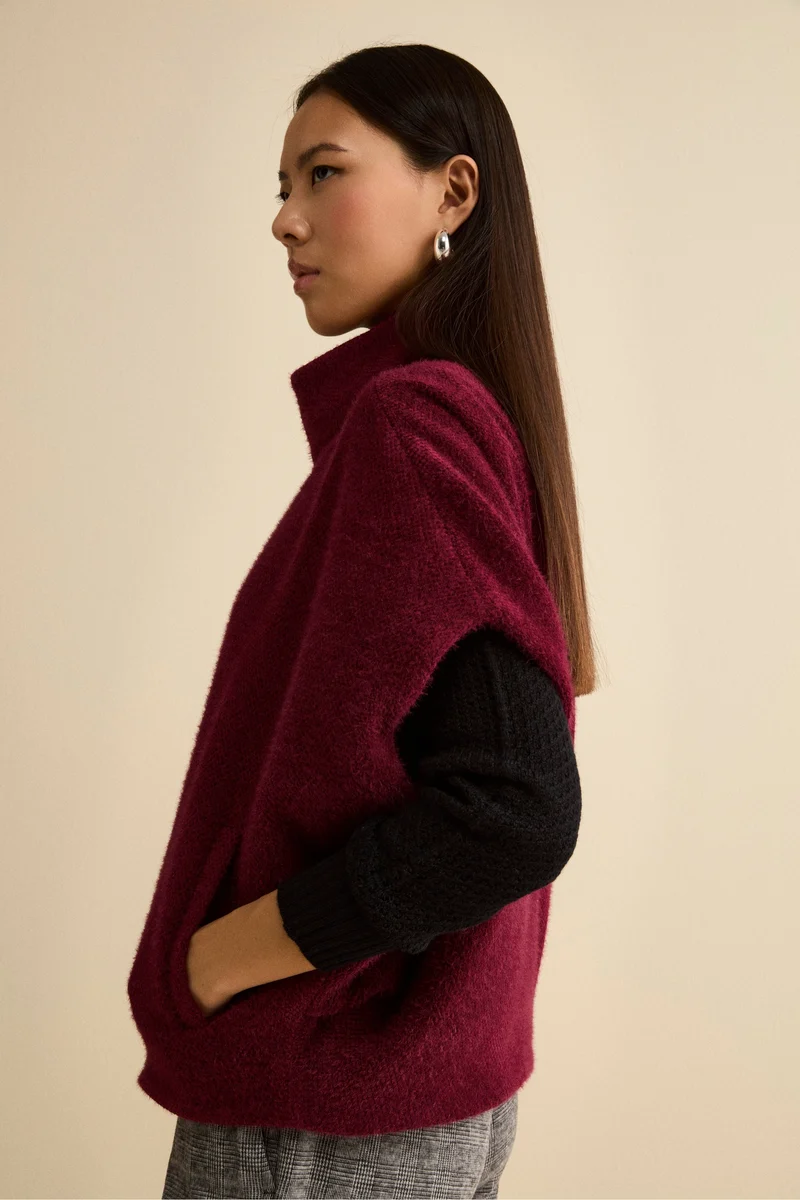 Cappa Foderata con Zip - BORDEAUX