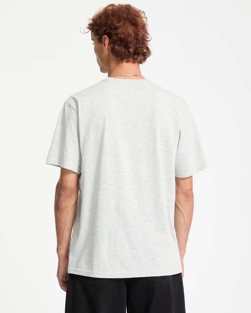 Stone Blanks T-Shirt - Heather Grey