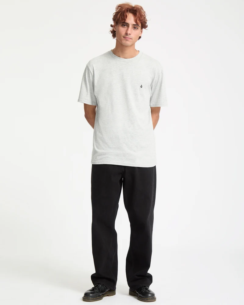 Stone Blanks T-Shirt - Heather Grey