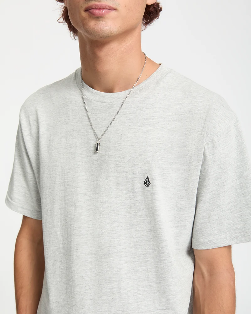 Stone Blanks T-Shirt - Heather Grey