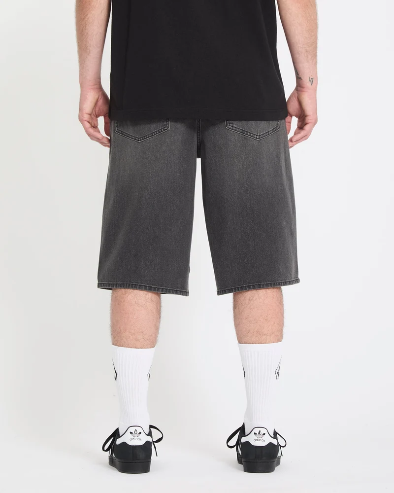 Chillow 24" Jeansshorts - Black Grey