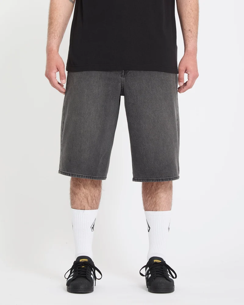 Chillow 24" Jeansshorts - Black Grey